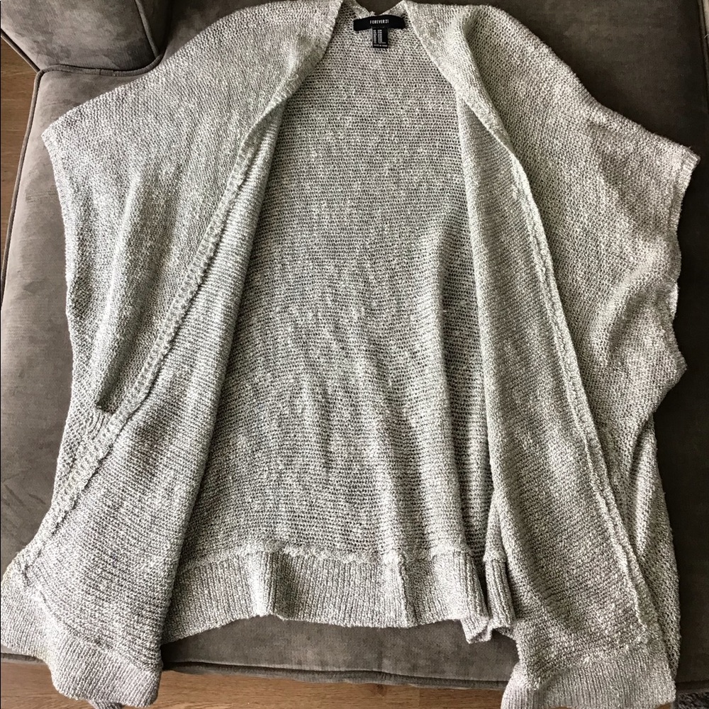 Forever 21 Woven Cardigan